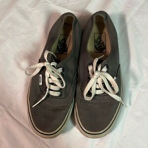 Vans Grey sneaker mens 6.5 women’s 8